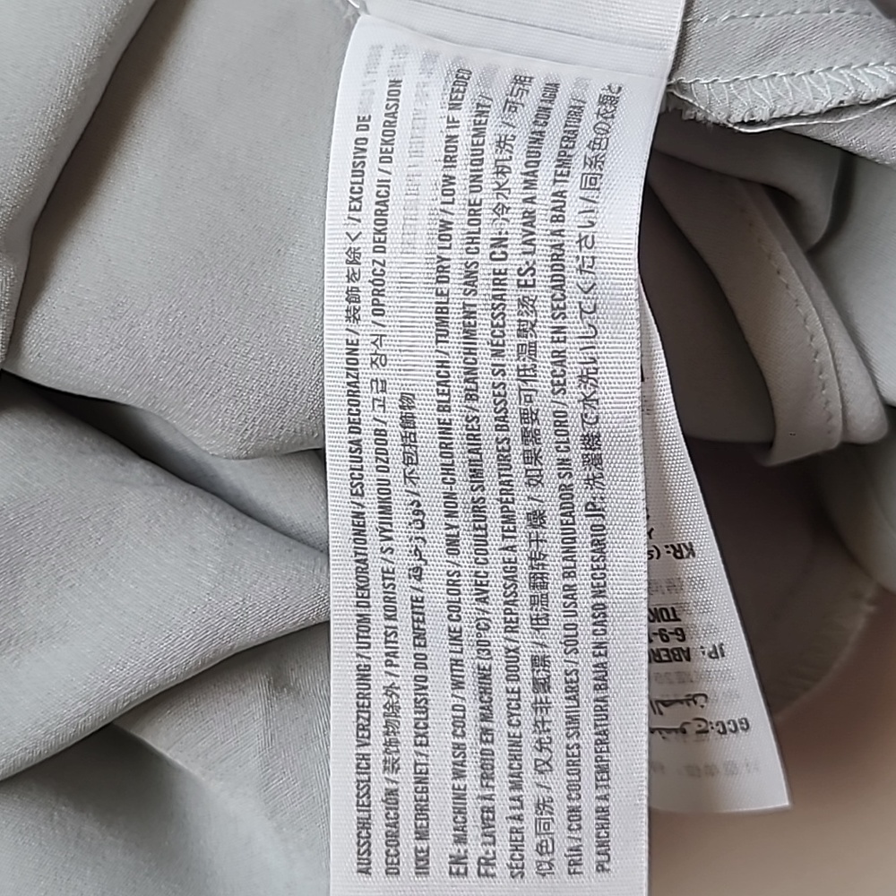 Abercrombie & Fitch Sage Green Slip Midi Dress - Picture 10 of 11